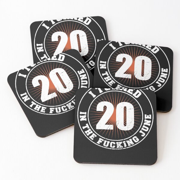 Item preview, 20th Birthday June Logo Saying fucking June designed and sold by shurikaner.