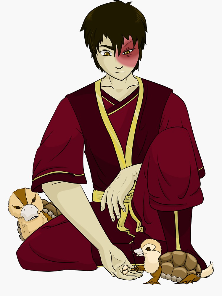 "Zuko and Turtle Ducks" Sticker for Sale by jm3549 Redbubble