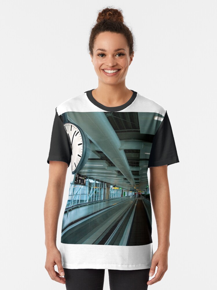 Alternate view of Departure Time 12:20 Graphic T-Shirt