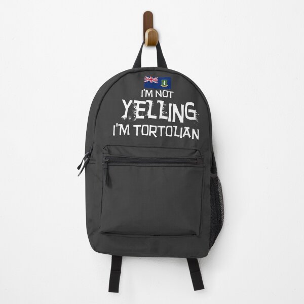 Item preview, I'm not yelling, I'm Tortolian - British Virgin Islands Flag designed and sold by obedtheartist.