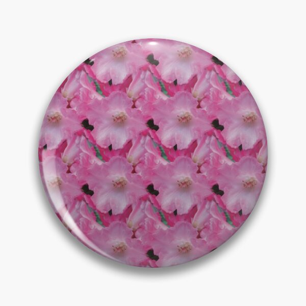 Item preview, Pink rhododendron repeat designed and sold by LittleBettyMakes.