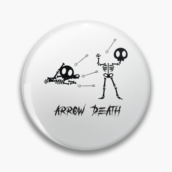 Item preview, Halloween monster , arrow got death ,strange things , skull skeleton, death ,arrow death, cute  gift  designed and sold by MimiouchB.