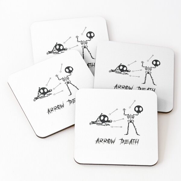 Item preview, Halloween monster , arrow got death ,strange things , skull skeleton, death ,arrow death, cute  gift  designed and sold by MimiouchB.