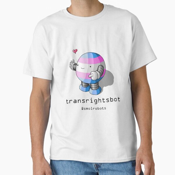 Item preview, Transrightsbot designed and sold by smolrobots.