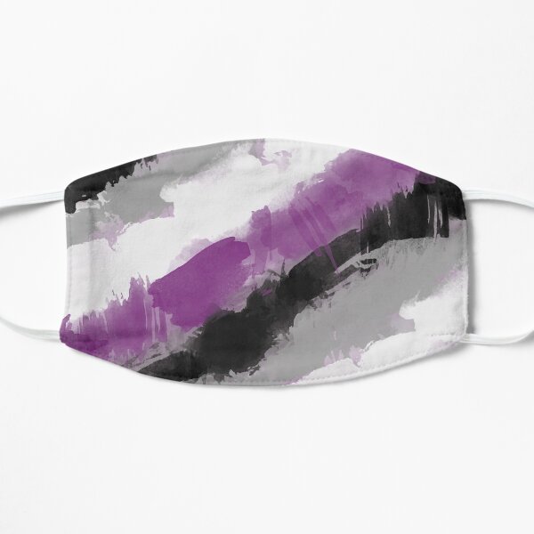 Ace Watercolor Pride Mask