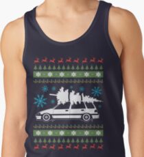 Xmas tree wagon Tank Top