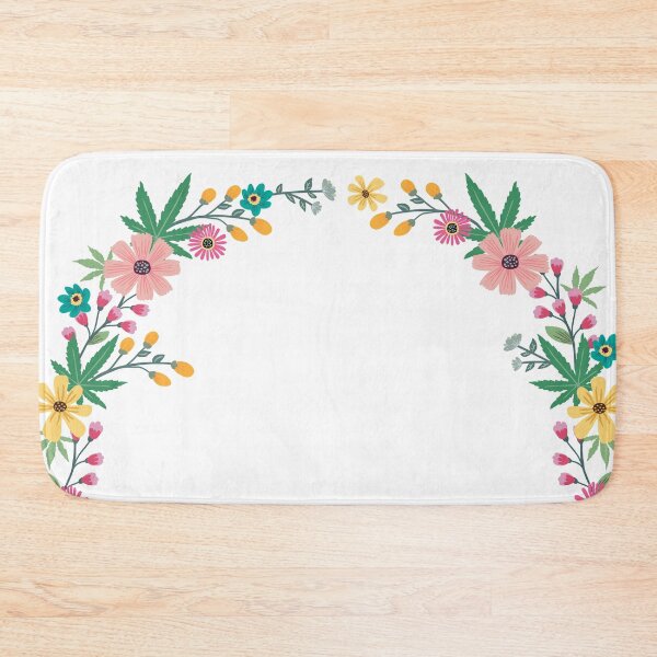 Item preview, Cannabis Weed Floral with Leaf designed and sold by PUFFYP.
