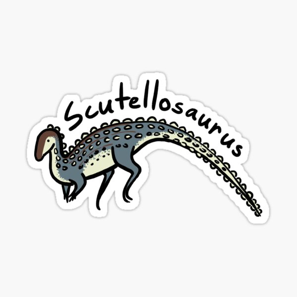 Cute Scutellosaurus Sticker