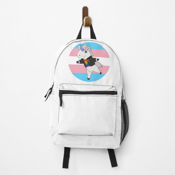 Item preview, Pride Unicorn-Transgender Background-Asexual and Polyromantic Pins designed and sold by Kai Buro.