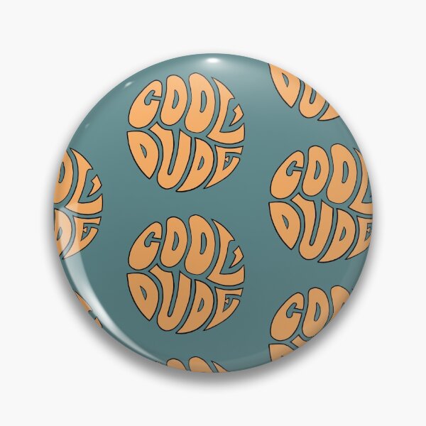 Item preview, Cool, Dude (Orange and Teal) designed and sold by alainakozyart.
