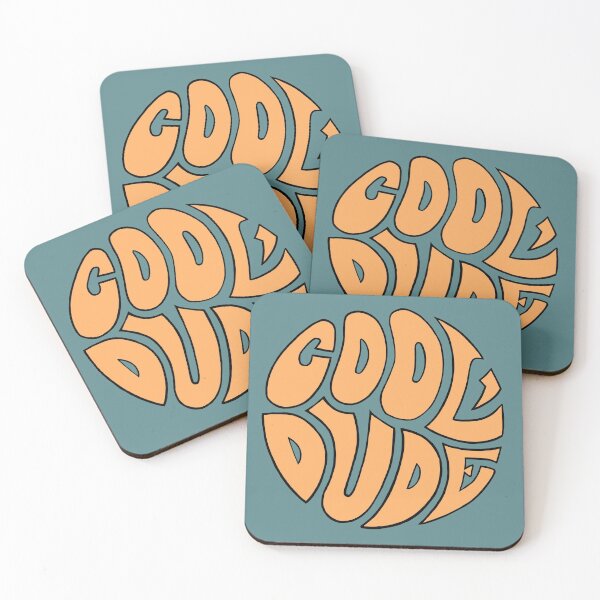 Item preview, Cool, Dude (Orange and Teal) designed and sold by alainakozyart.