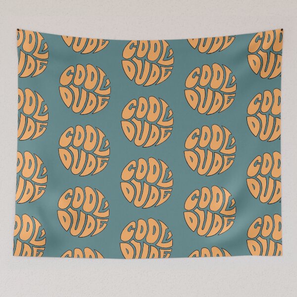 Item preview, Cool, Dude (Orange and Teal) designed and sold by alainakozyart.