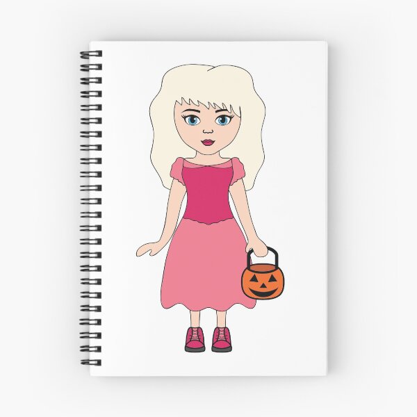 Aperçu de l'œuvre Sticker princesse rose 1 fille Halloween créée et vendue par PLLDesigns.