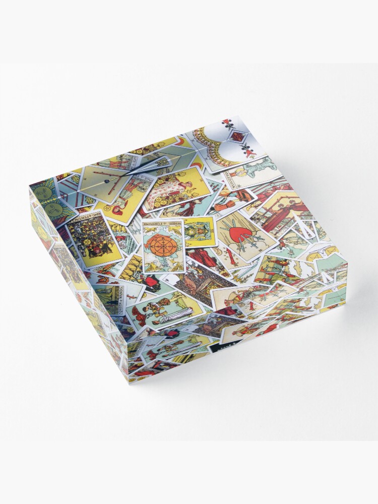 Alternate view of Tarot Card Collection Acrylic Block
