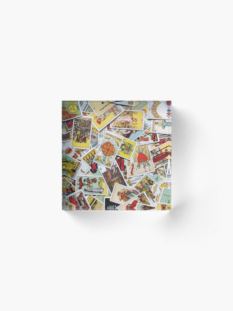 Alternate view of Tarot Card Collection Acrylic Block