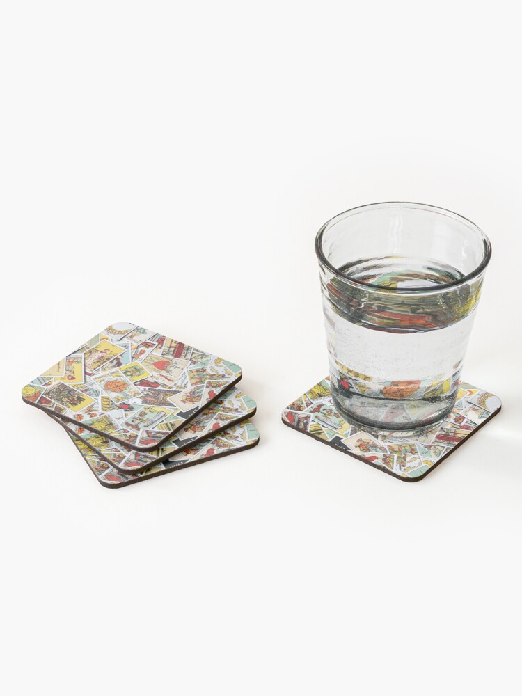 Alternate view of Tarot Card Collection Coasters (Set of 4)
