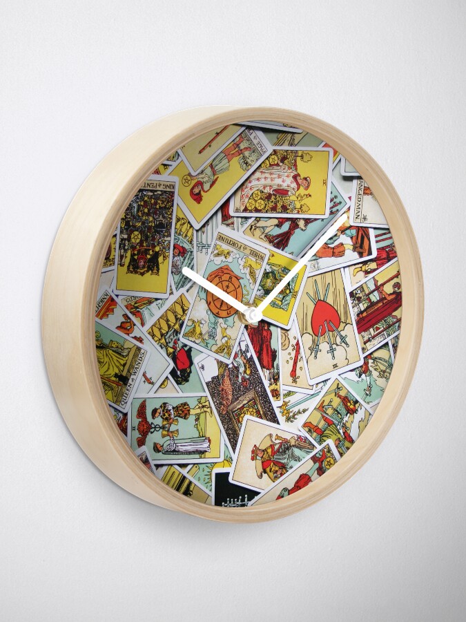 Alternate view of Tarot Card Collection Clock