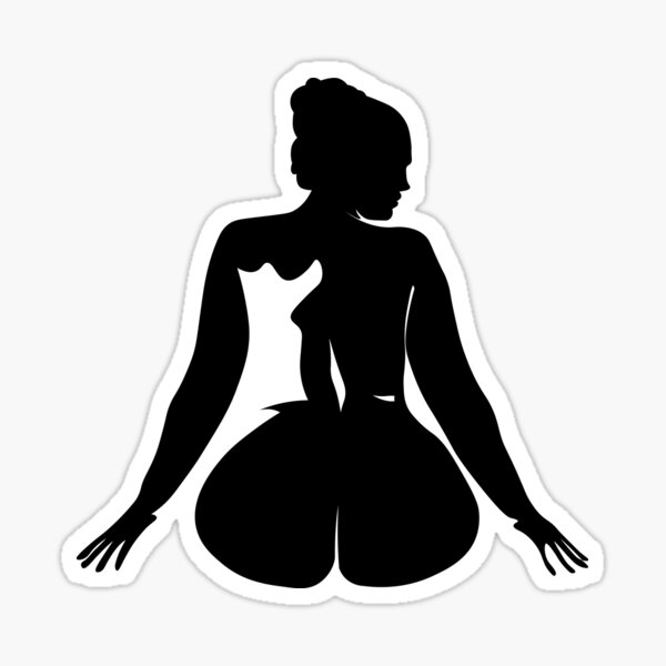 Item preview, Curvy Woman Silhouette V designed and sold by Leti <3.