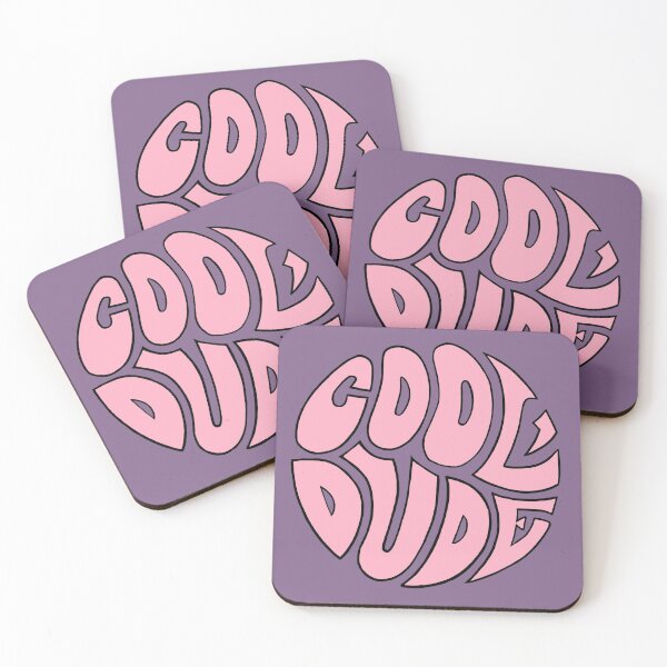 Item preview, Cool, Dude (Pink and Purple) designed and sold by alainakozyart.