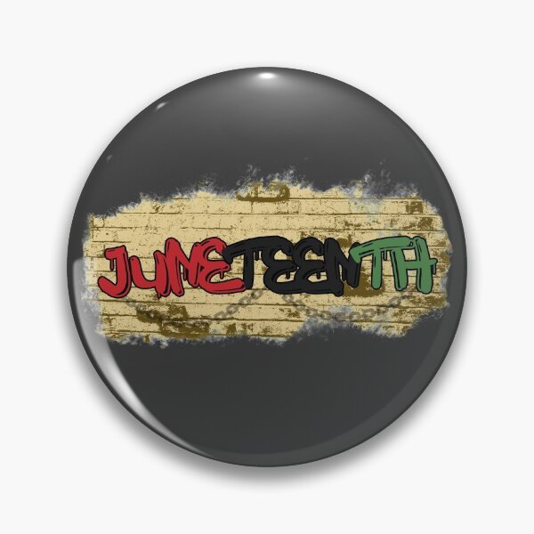 Item preview, Juneteenth - Free-ish since 1865 - Chains Wall Graffiti designed and sold by impetum.