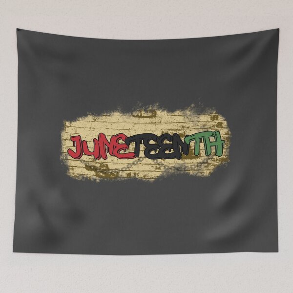 Item preview, Juneteenth - Free-ish since 1865 - Chains Wall Graffiti designed and sold by impetum.
