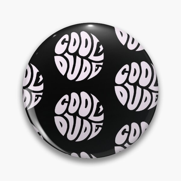 Item preview, Cool, Dude (Black and White) designed and sold by alainakozyart.