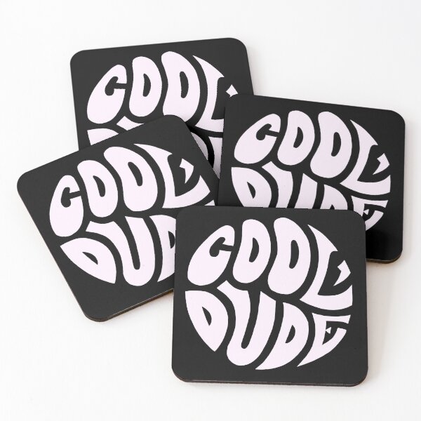 Item preview, Cool, Dude (Black and White) designed and sold by alainakozyart.