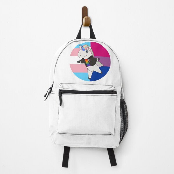 Item preview, Pride Unicorn-Transgender and Bisexual Background-Transgender and Bisexual Pins designed and sold by Kai Buro.