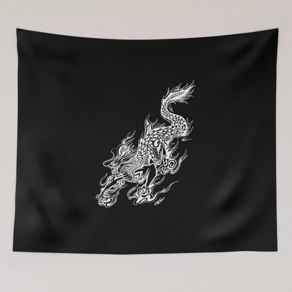 Item preview, Chinese QiLin Dragon Design designed and sold by Winterscldier76.