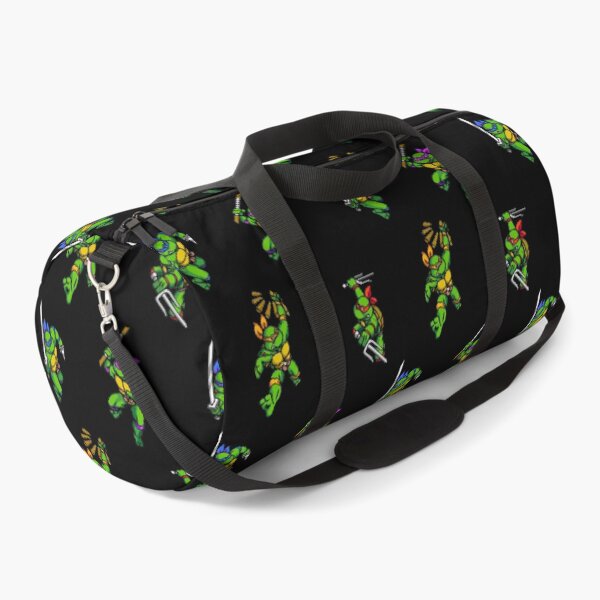 tmnt sprites pattern Duffle Bag