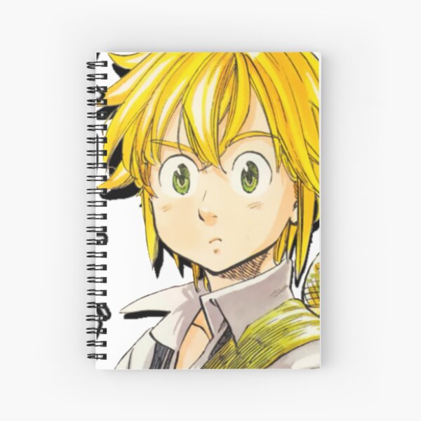 seven deadly sins cute diane spiral notebook by shindouart redbubble redbubble