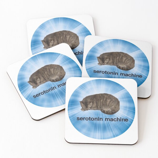 Item preview, Serotonin Machine Cat  designed and sold by GiltchHorror.
