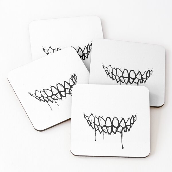 Item preview, Dripping Black Grinning Teeth designed and sold by Jmsbnks.