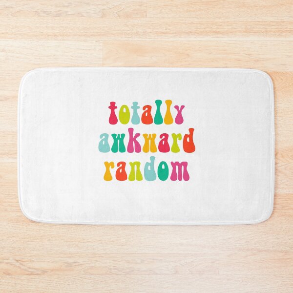 Item preview, harry styles “totally awkward random” rainbow quote designed and sold by goldenkiwisugar.
