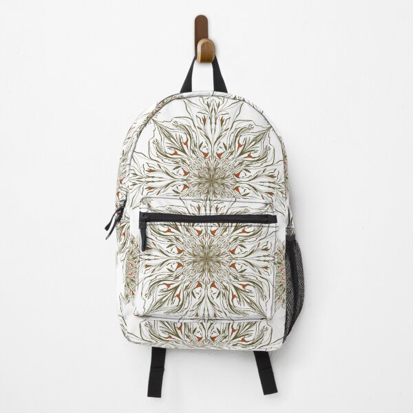 Item preview, Fancy Ancient Pattern in Olive Green and Red designed and sold by Nugget Of Happiness.