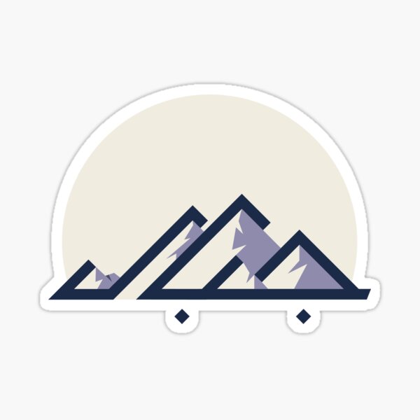 Mountains | جبال Sticker