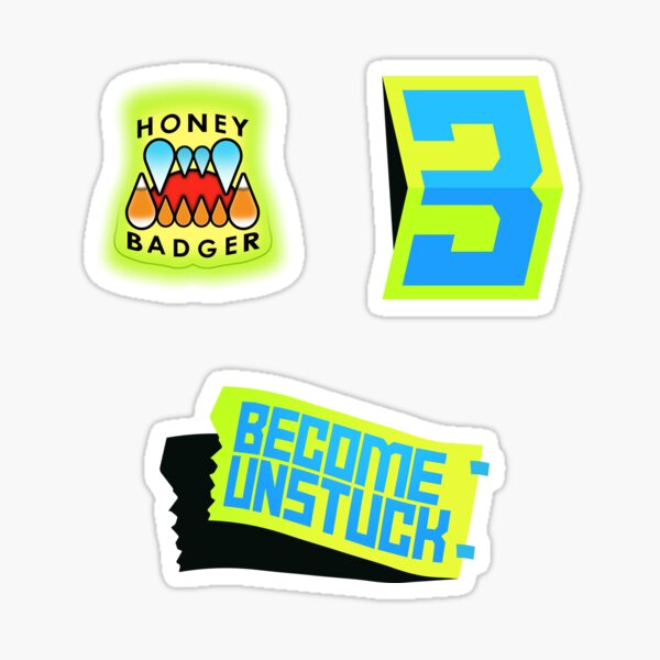 Devenez décollé Sticker