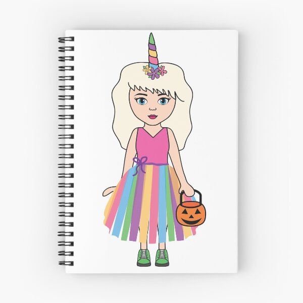 Artikelvorschau, Einhorn Süßes oder Saures Halloween Girl 1 entworfen und verkauft von PLLDesigns.