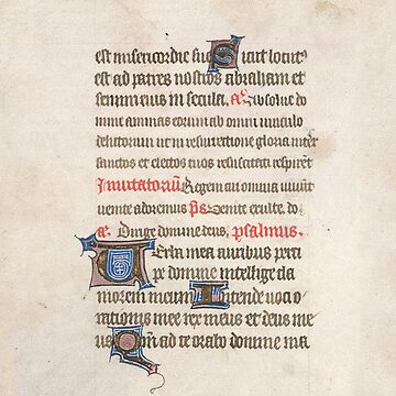 Artwork thumbnail, Medieval Illuminated Manuscript by SexyCodicology