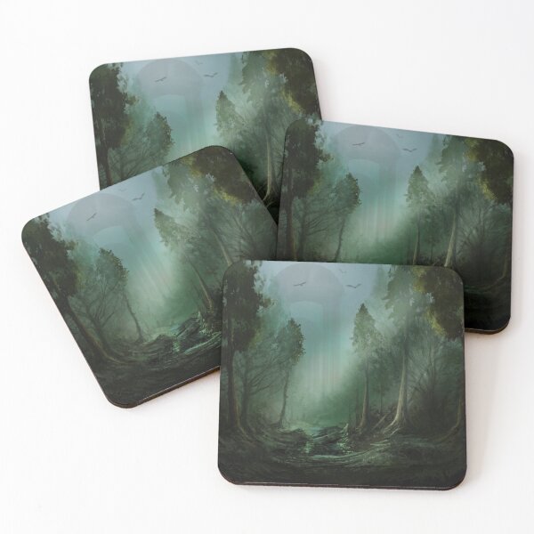 Item preview, Fantasy dark forest with old ruins designed and sold by Maks08.