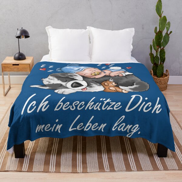 Artikelvorschau, Hund mit Baby Ich beschütze dich entworfen und verkauft von ARTemyzz.