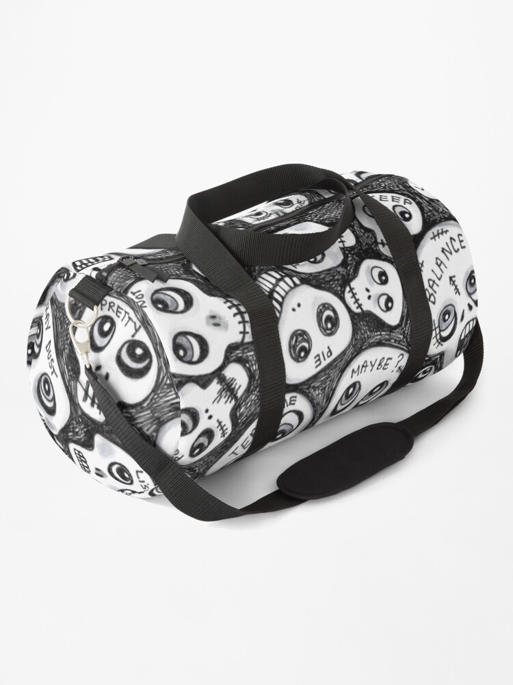 skull duffle bag
