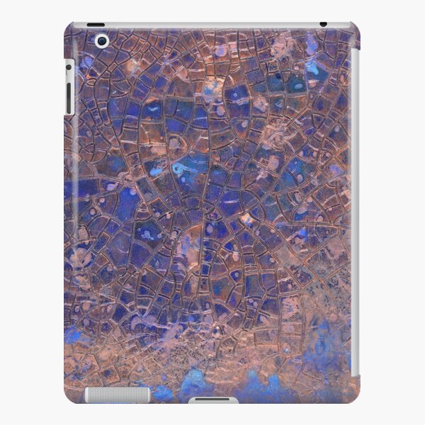 Abstract Cracked Texture iPad Snap Case