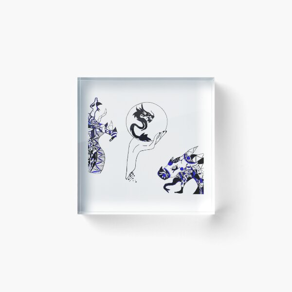 Item preview, White Dragon  designed and sold by Annaika Khoday.