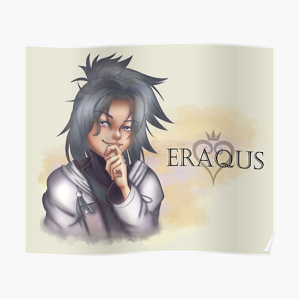 Eraqus Kingdom Hearts Dark Road Poster For Sale By O9000 Redbubble 8985