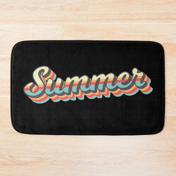 Item preview, Summer (Retro Letter Style) designed and sold by AmpersandCuster.