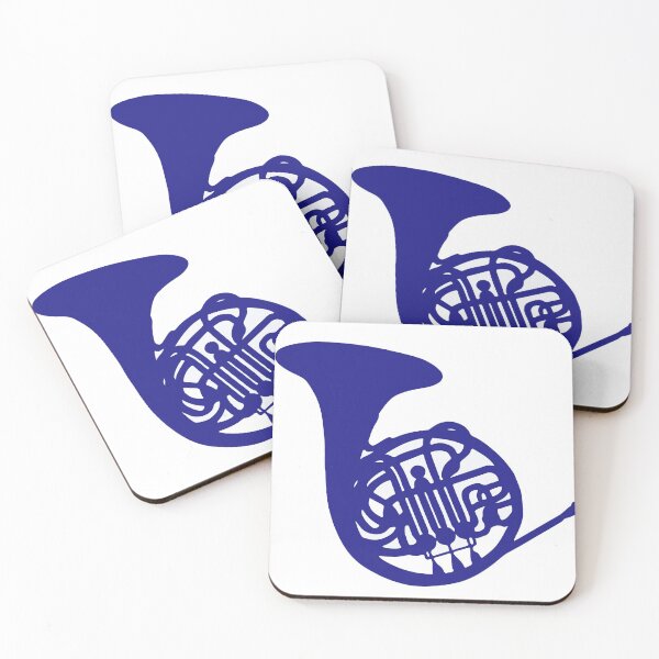 Item preview, Blue french horn designed and sold by Rey Rey .