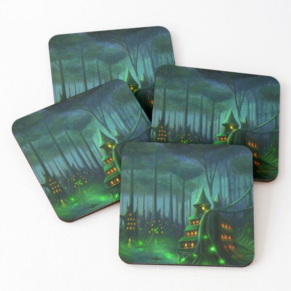 Item preview, Fantasy landscape Dark Elf forest  designed and sold by Maks08.