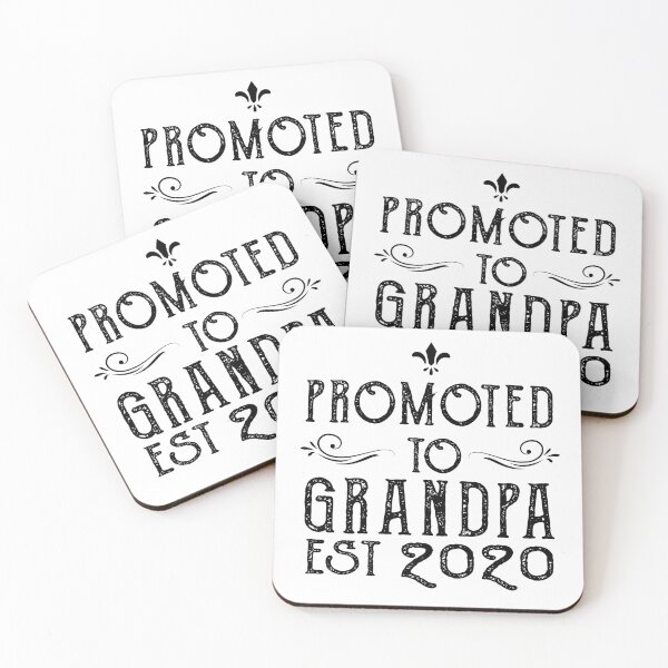 Item preview, Promoted to Grandpa EST 2020 - Fathers Day Gift  designed and sold by meedTee.