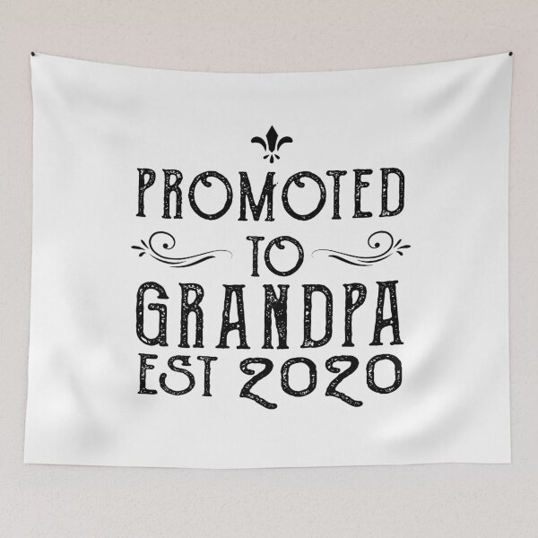 Item preview, Promoted to Grandpa EST 2020 - Fathers Day Gift  designed and sold by meedTee.